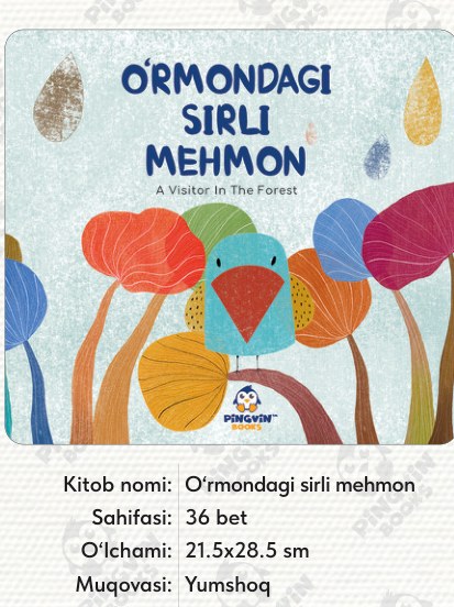 O‘rmondagi sirli mehmon cover