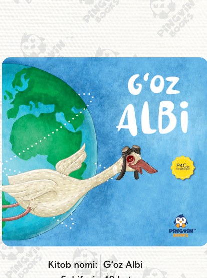 G‘oz Albi cover