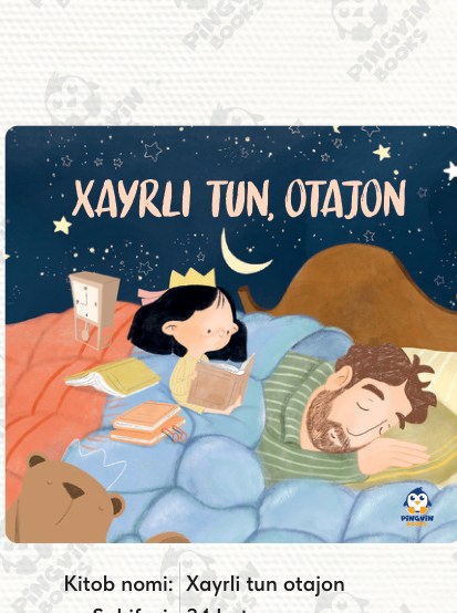Xayrli tun otajon cover
